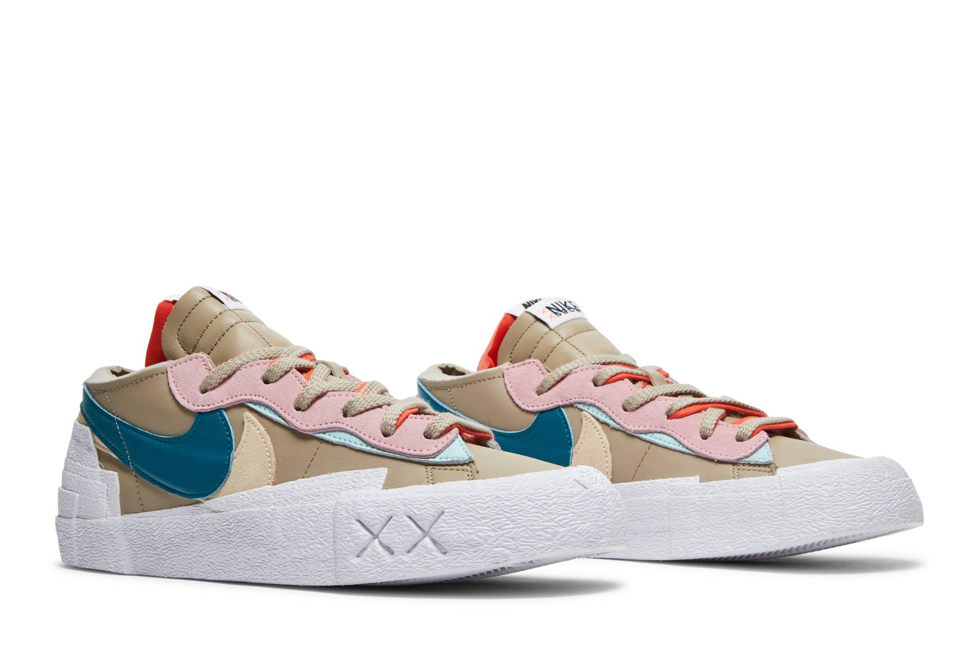 KAWS x sacai x Nike Blazer Low 'Reed' DM7901-200 - Image 8