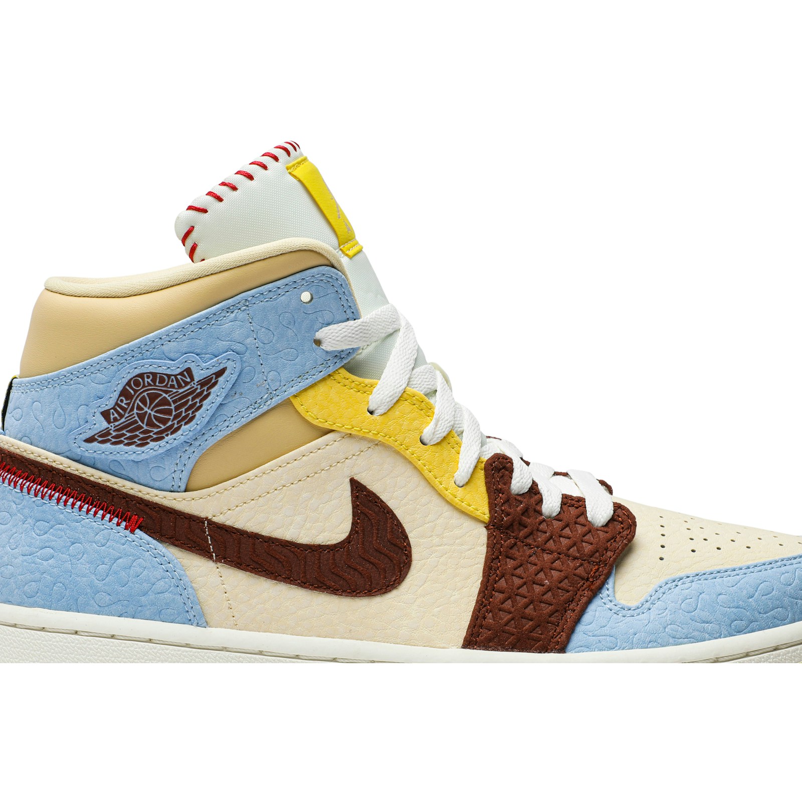 Maison Chateau Rouge x Air Jordan 1 Mid SE 'Fearless' CU2803-200 - Image 2