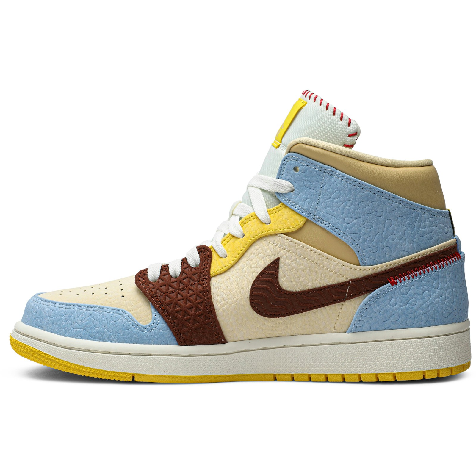 Maison Chateau Rouge x Air Jordan 1 Mid SE 'Fearless' CU2803-200 - Image 3