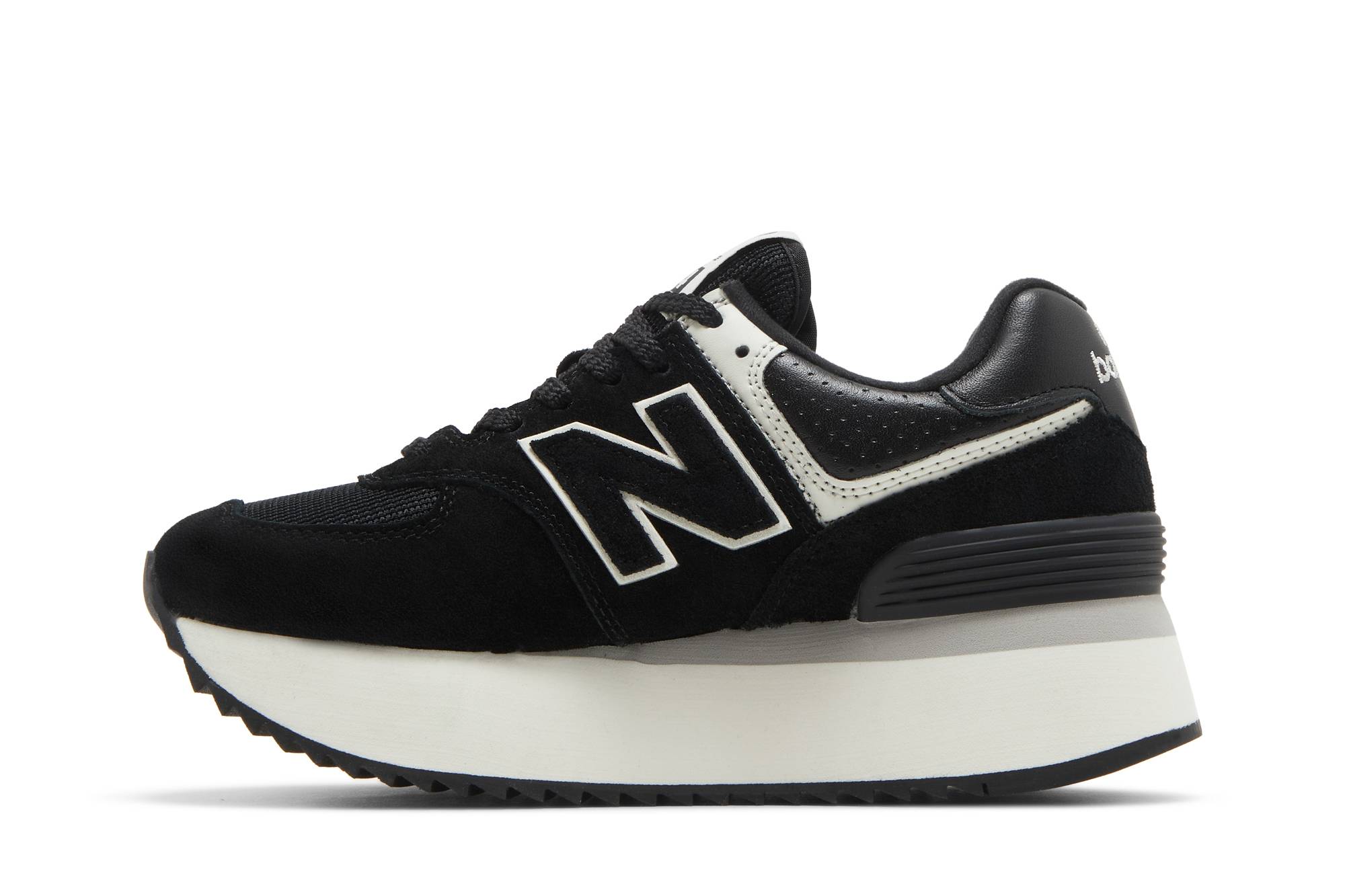 New Balance 574+ 'Black White' WL574ZAB - Image 3