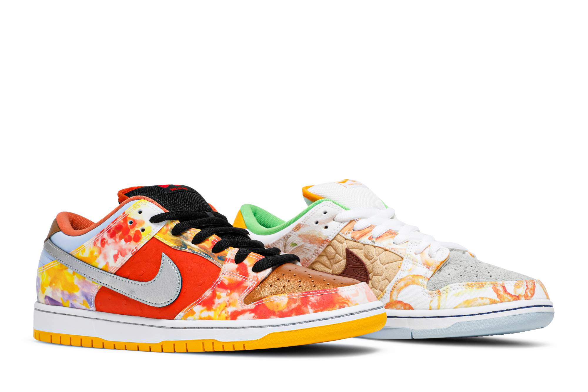 Nike SB Dunk Low Pro x Jason Deng 'Street Hawker' CV1628-800 - Image 8