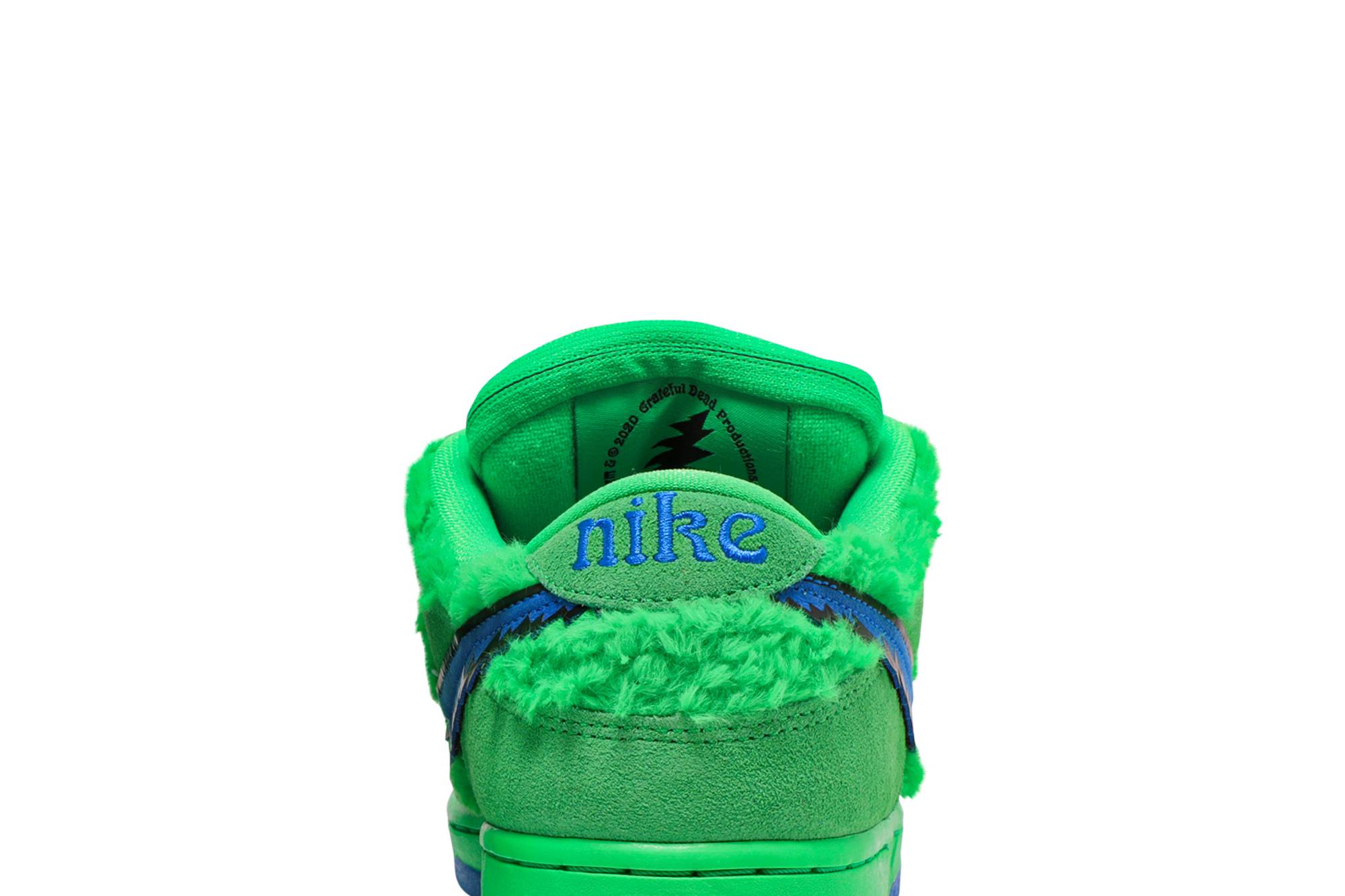 Nike SB Dunk Low x Grateful Dead 'Green Bear' CJ5378-300 - Image 7